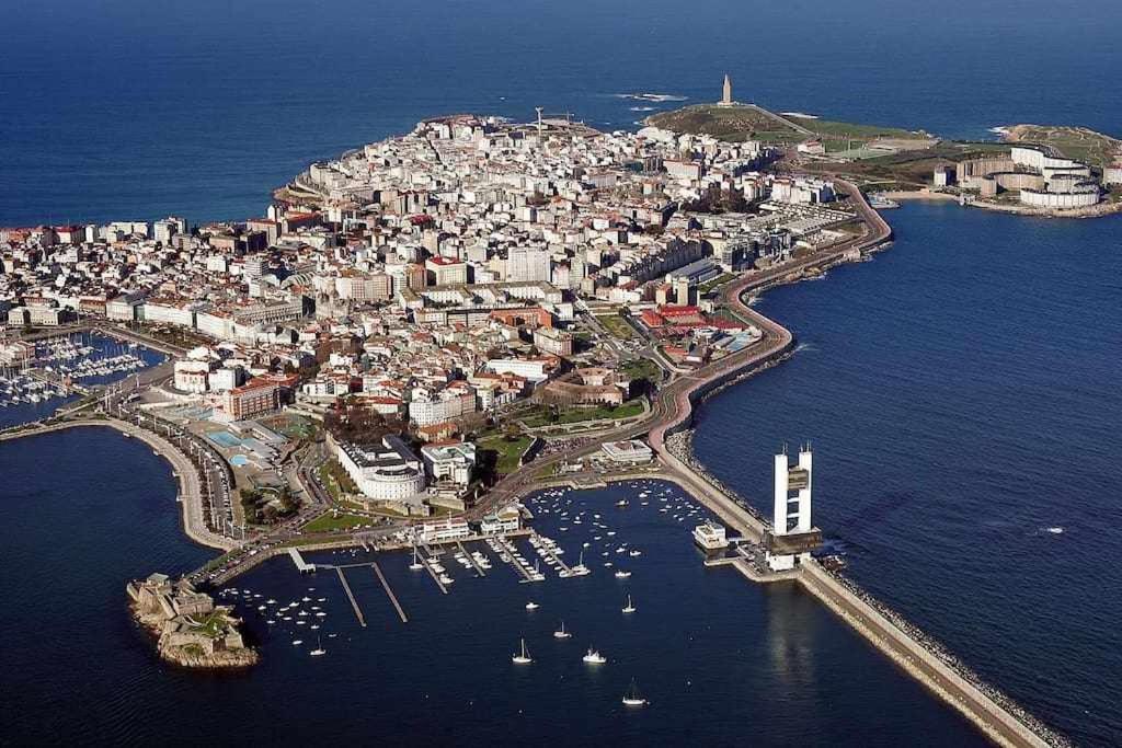 Ag Casa Anema 10 Huespedes A 2Km De La Playa Razo Villa A Coruna Bagian luar foto